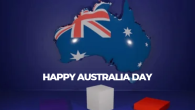 Happy Australia Day Banner 2025