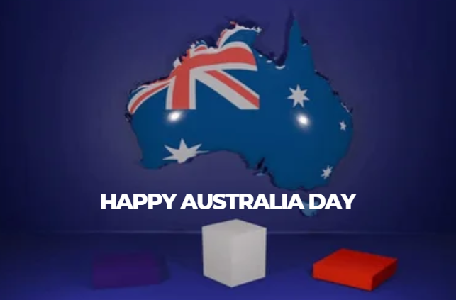 Happy Australia Day Banner 2025