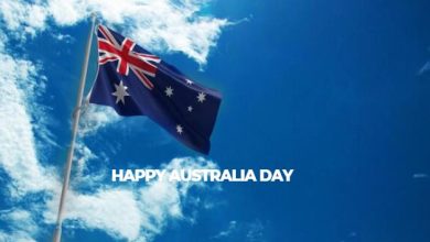 Happy Australia Day Flag 2025