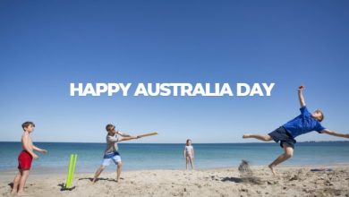 Happy Australia day beach 2025