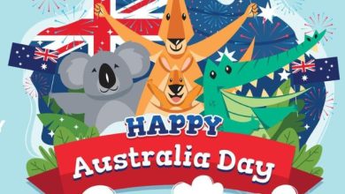 Happy Australia day clipart free 2025