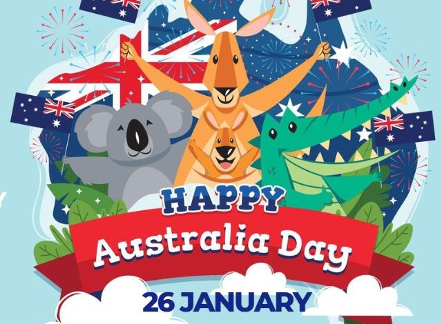 Happy Australia day clipart free 2025